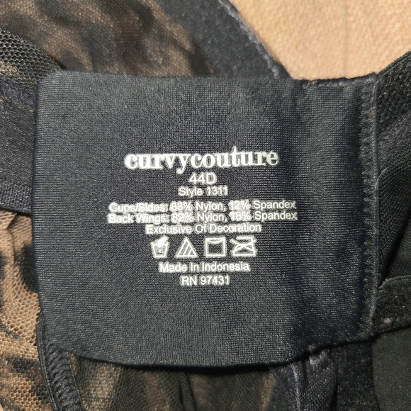 Curvy Couture 44D Bra - Picture 3 of 8